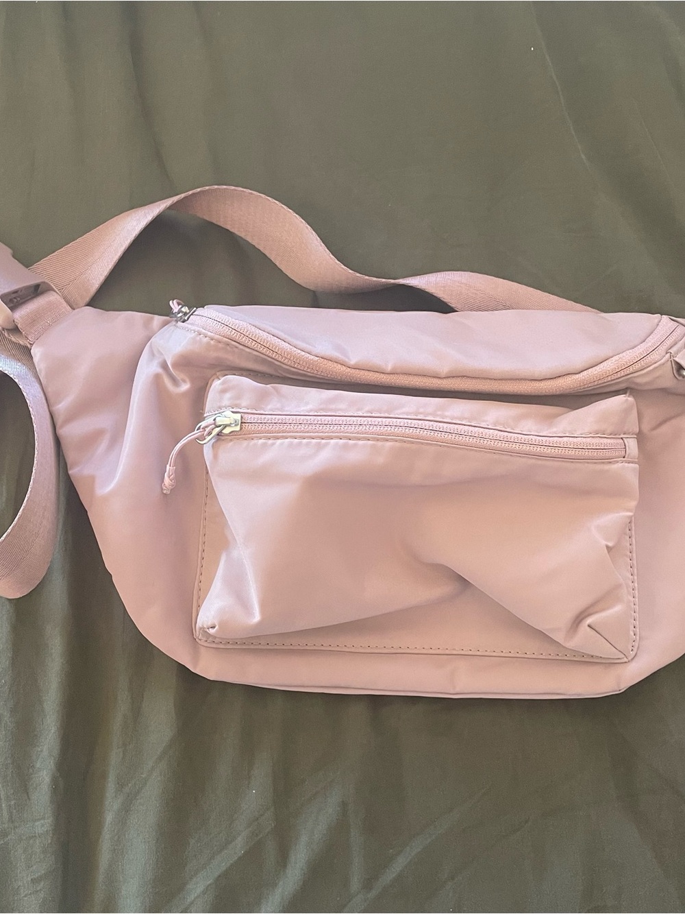 Athleta Lavender Crossbody Sling Bag